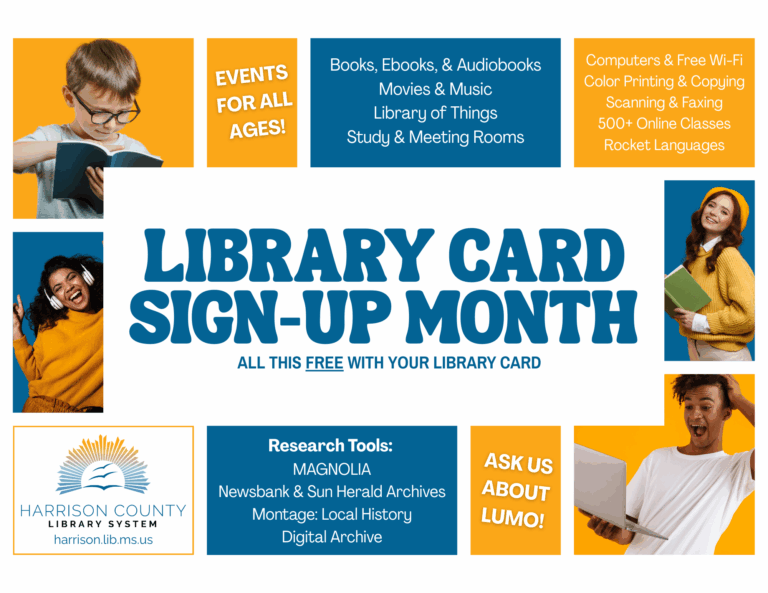 2025 Library Card sign up month