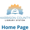 Harisson County Library System home page.