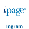 The iPage logo featuring the stylized word “ipage” in blue with “Ingram” written below it.