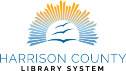 Harisson County Library System home page.